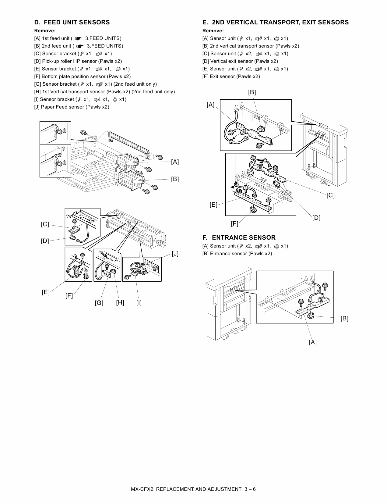 SHARP MX CFX2 Service Manual-4